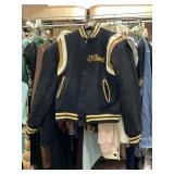 VINTAGE QUAKER VALLEY LETTERMAN JACKET,