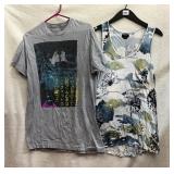 GRAPHIC TANK SIZE M, ANIME TEE SIZE L