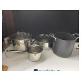 4 PIECE COOKWARE INCLUDING TRAMONTIA STAINLESS