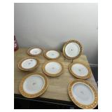 BOOLAY 6 DINNER PLATES, 6 BOWLS 5 LUNCHEON