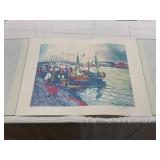 SIGNED LIMITED EDITION LITHOGRAPH - 'PORT JOLY'