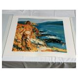 SIMBARI - 'ST. KITTS' LIMITED EDITION LITHOGRAPH,