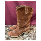 VINTAGE L.L. BEAN SUEDE COWBOY BOOTS FITS LIKE