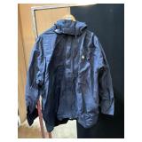 MEN'S CARHARTT HOODED JACKET SIZE XL, WATERPROOF