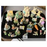 VINTAGE EASTER/SPRING FIGURINE COLLECTION -