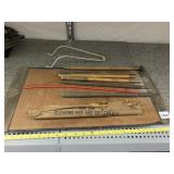 SHOTGUN CLEANING ROD AND IMPLEMENTS - VTG