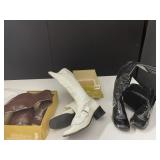 VINTAGE PATTON LEATHER BOOTS SZ. 8 THREE PAIRS