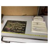 DELMARR ORCHARDS FRESH PICKED PLUMS METAL