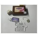 JEWELRY BOX, NIGHT LIGHT COVER, ETC.