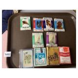 WHITMAN PUBLISHING CO PLAYING CARDS - ASSORTED