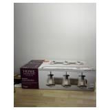 NEW HOME Dï¿½COR GEORGIAN 3 LIGHT VANITY FIXTURE IN