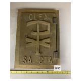 OLEA SA CTA BRASS PLATE/MAIL SLOT - ARCHITECTURAL
