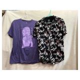 OBISON BUTTON UP SIZE M, UZUMAKI ANIME SHIRT SIZE