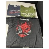 T-SHIRTS LUCKY BREW BAR & GRILL, CYBER PUNK, LOVE