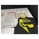 T-SHIRTS PIKACHU, POKï¿½MON, MY NEIGHBOR TOTORO SZ