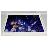 SIGNED PRINT - UNDERWATER FANTASY SCENE W/
