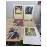 1956 MENUS PAQUEBOT 'LIBERTE' SHIP' LAWRENCE WELK