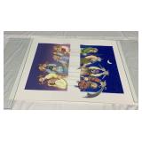 DAVE BADGER SIGNED LIMITED EDITION LITHOGRAPH -