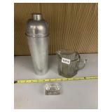 COCKTAIL BARWARE - METAL COCKTAIL SHAKER W/