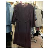 VINTAGE 60S KNIT DRESS EST SIZE M