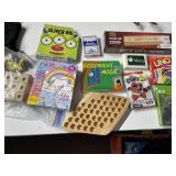 UNO, PICK UP STICKS, CARDS, PUZZLES, CHILDRENï¿½S