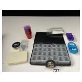 PILL CUTTERS, PILL BOXES