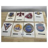PATCHES COMBAT CREW, FERRY CMD, USS HOLLAND, WALL
