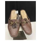 LADIES BROWN OPEN BACK RIALTO COMFORT MAYBE WORN