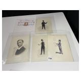 ELMORE ECCENTRIC JUGGLER PRINT SIGNED ADENZER