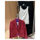 NWT ALICE & OLIVIA TOP SIZE M, PINKO BLAZER SIZE