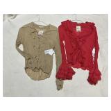 Y2K NWT KAELYN MAX TOPS SIZES M AND L