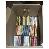 PAPER BACK BOOKS TOM CLANCY, ETC.