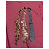MEN'S DESIGNER TIES, HERMES, ARMANI, BURBERRY,