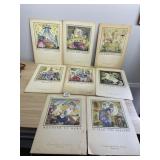 MENU'S 'THE DE FRANCE' COMMANDANT ROGER LOMBART