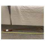 RUG BEATER  WOODEN HANDLE