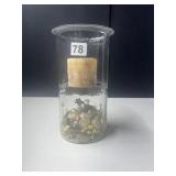 DECORATIVE CANDLE HOLDER 10.5' H