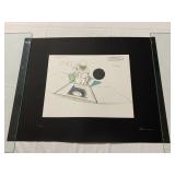 SPACE SHUTTLE ILLUSTRATION - HAND-SIGNED AND