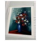 JAMES SCOPPETTONE - 'SAPPHIRE BOUQUET' SILKSCREEN