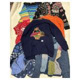 VINTAGE RESELLER LOT - GRANNY SWEATERS, UNWASHED,