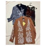 NWT BOB MACKIE JACKET SIZE S, DIANE GILMAN TOP