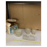 DIAMOND POINT CRYSTAL MAYO SET - 3PC, INCLUDES