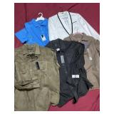 NWT MENï¿½S CLOTHES ASSORTED SIZES, IZOD, VAN