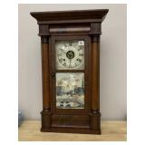 SETH THOMAS OGEE SHELF CLOCK VIEW IN BROADWAY N Y