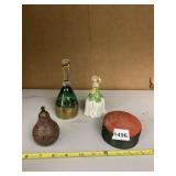 DECORATIVE COLLECTIBLES - BOHEMIA CRYSTAL GREEN