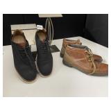 NAUTICA SZ. 11 BLACK/BROWN LIGHT USE AND SZ. 11