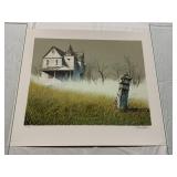 WAYNE COOPER - 'EVENING MIST' LITHOGRAPH ON