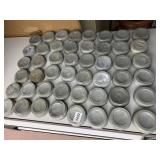 ATLAS BRAND GLASS CANNING JAR ZINC LIDS