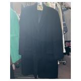 VINTAGE VIALURA ITALIAN VELOUR OVERCOAT HART