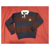 VINTAGE 80S POLO RALPH LAUREN RUGBY SWEATER SIZE