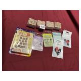 STAMPING SUPPLIES UNUSED